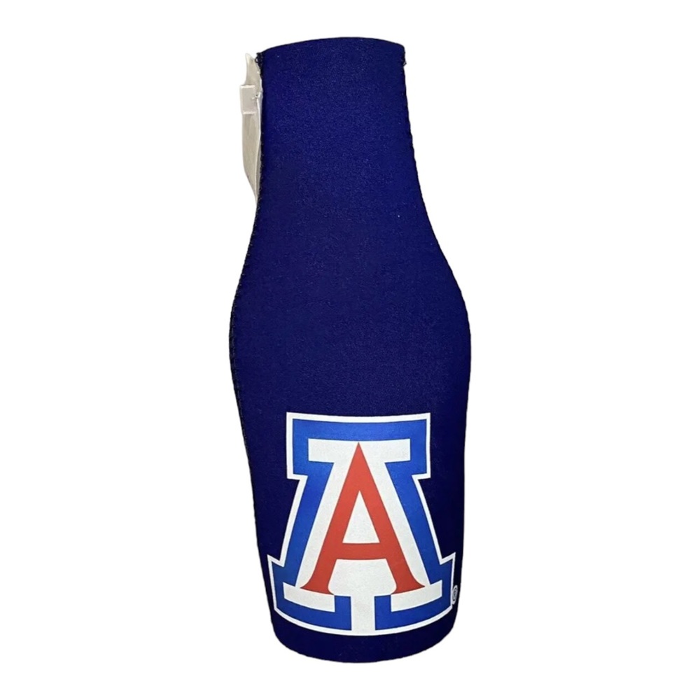 Arizona Wildcats NCAA Stand up zip Beer Koozie / Coozy / Cooler New‎ with Tag!
